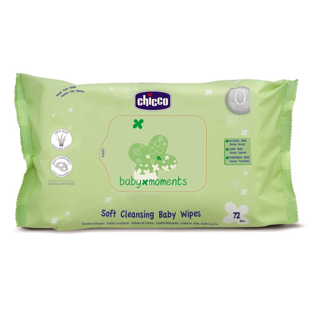 CHICCO SOFT CLEANSING WIPES 1X1