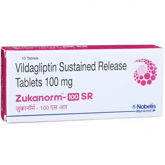 ZUKANORM SR 100MG TAB 1X10