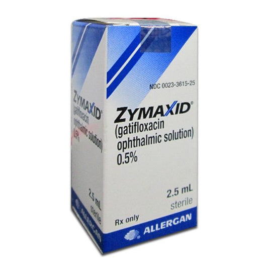 ZYMAXID 0.5% E/D 1X2.5ML